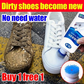 Shoe Cleaner Sneakers Shoe Whitener Shoe Cleaner,Shoe Whitening Cleansing  Gel for Sneakers,Sneaker Cleaner, Shoe Deodorizer, Stain and Water  Repellent