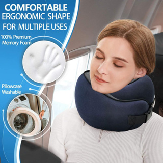 Travel Breathable Comfortable Premium Memory Foam Travel Neck