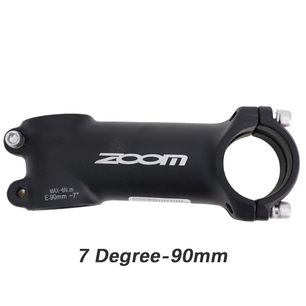 Zoom Bike Stem Ultralight Mountain Road Bike Bicycle 7 Degrees 28.6 31.8 60 70 80 90 100 110 120mm Stems