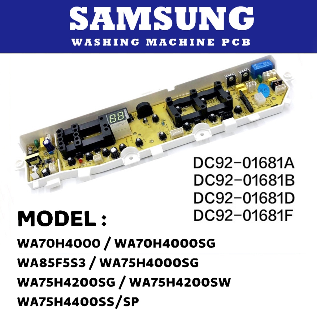 New Samsung Washing Machine Computer Board Wa75h4200sw Wa65h4200sw Wa60h4000sg Dc92 01681agdf 2015