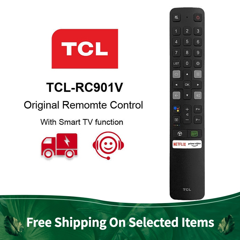 Ready Stock RC901V FMR6 Replacement Voice Remote Control for TCL Smart ...