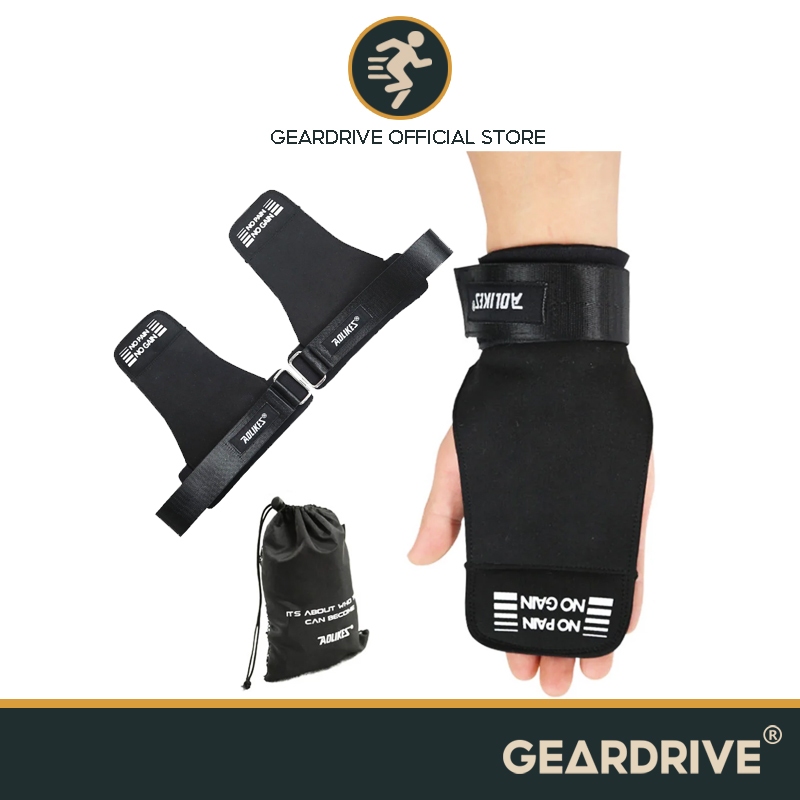 Gym Hand Protector 1Pair Unsex Gym Weight Lifting Wrist Straps