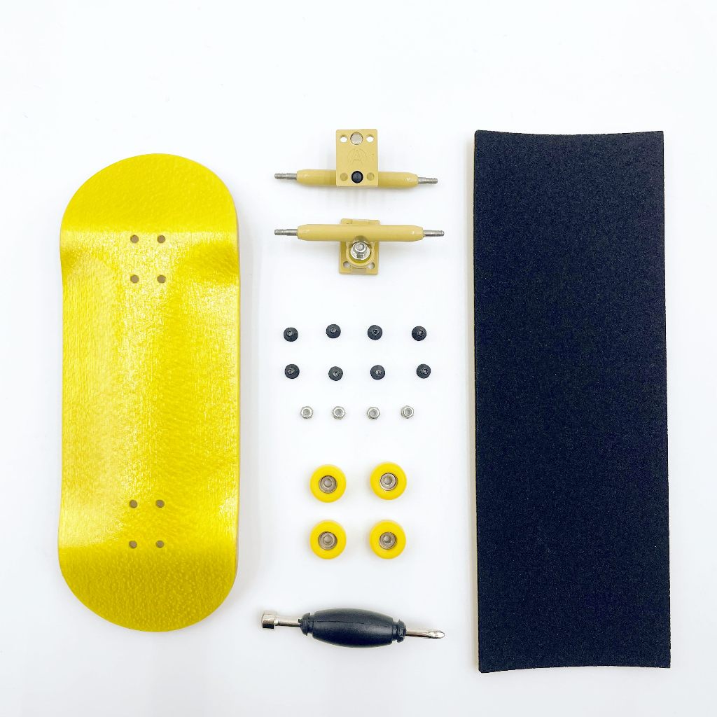 34mm Complete Fingerboard kits Canadian maple Deck Single Axle Truck