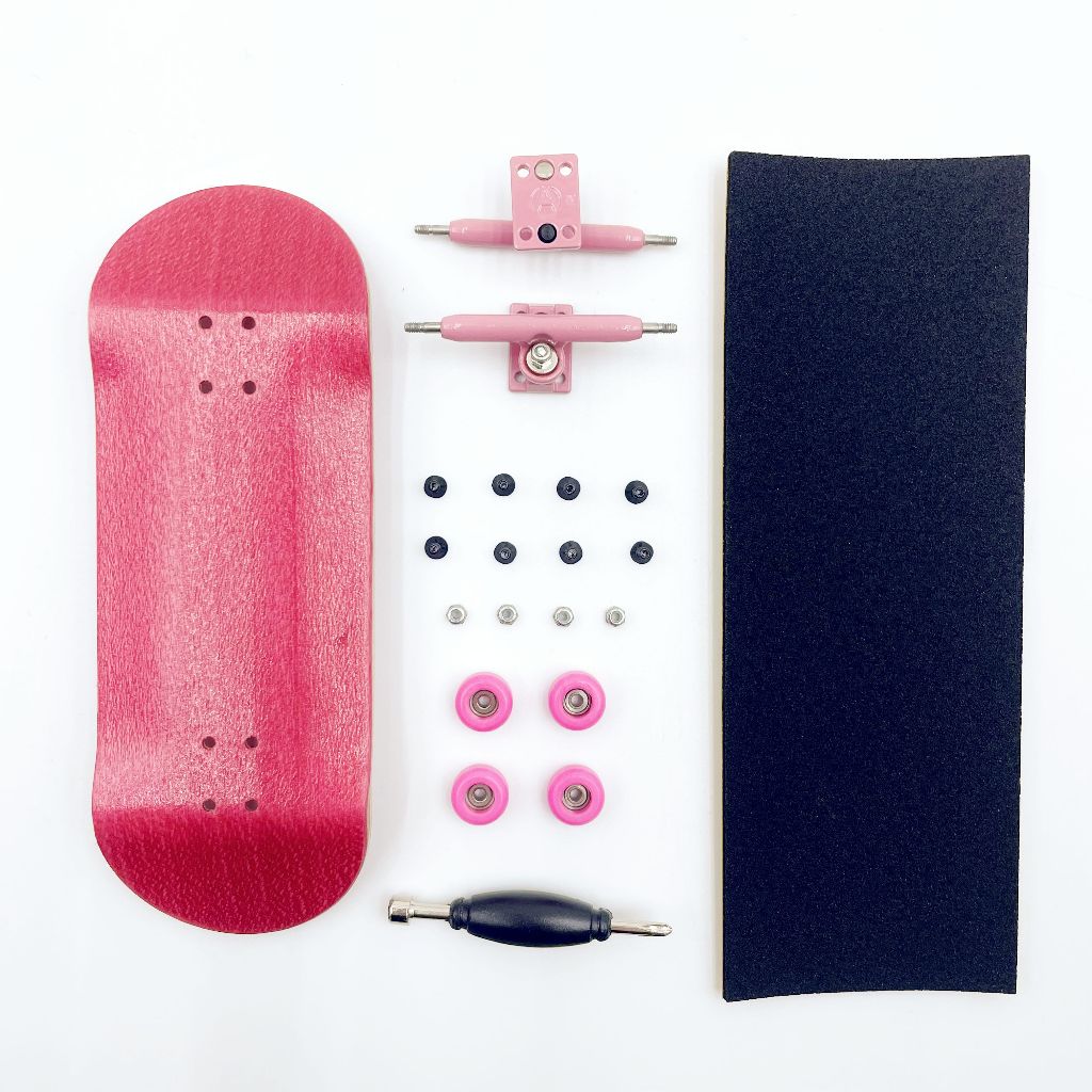 34mm Complete Fingerboard kits Canadian maple Deck Single Axle Truck