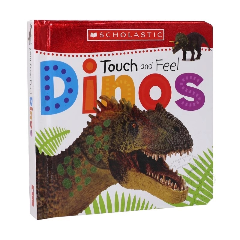 milu Touch Book Touch and Feel Dinos Scholastic Early Learners Board ...