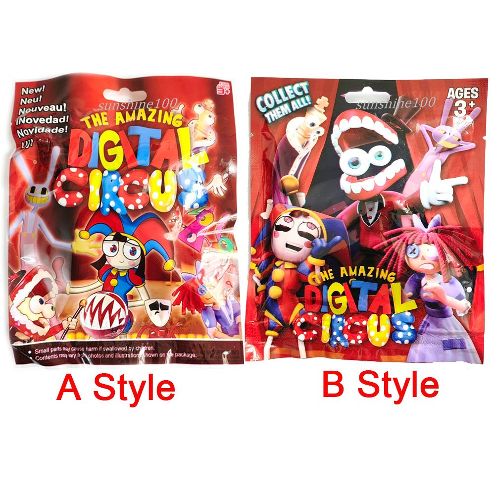1Pack Random Style The Amazing Digital Circus Figures Pomni Jax Kinger ...