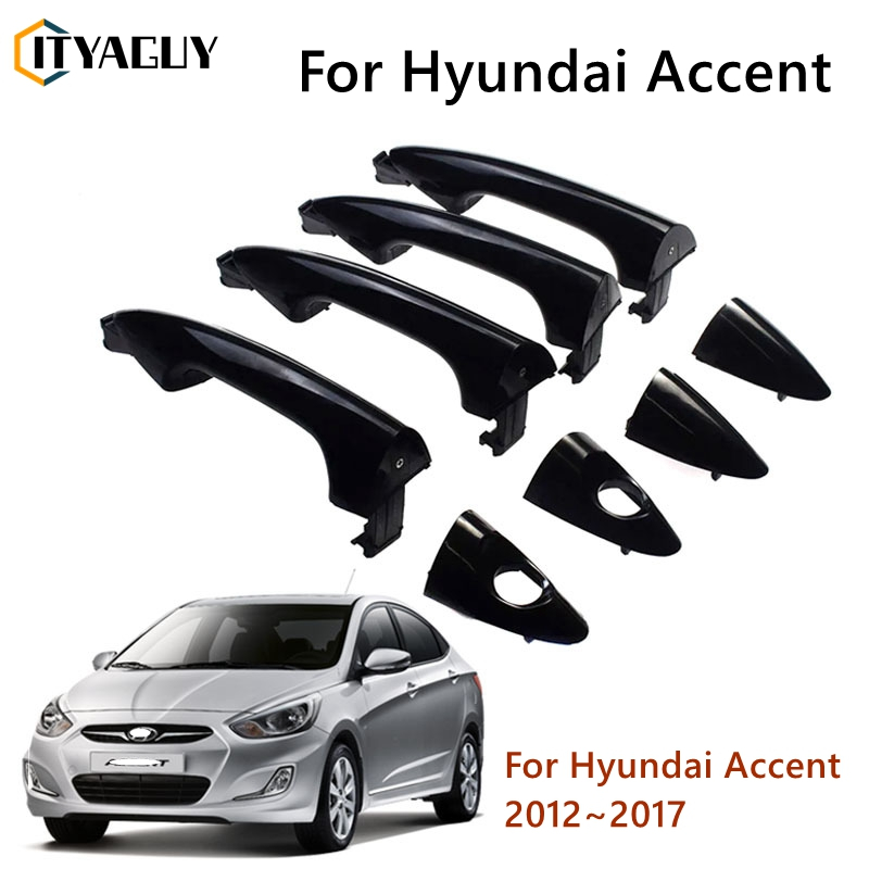 Exterior Door Handle for Hyundai Accent 2012-2017 outer outside Door ...