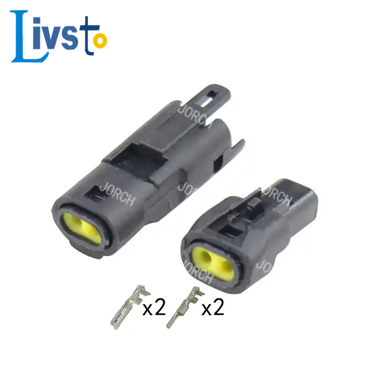 1 pcs 2 Pin female male Auto Connector Intake Pressure Sensor Plug ...