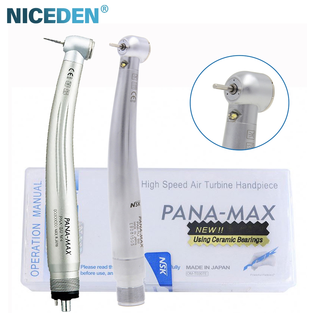 Dental highspeed handpiece NSK PANA MAX goldplated turbo handpiece 2