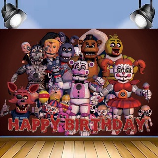 Combined Brands Five Nights at Freddys Birthday Party Photo Booth