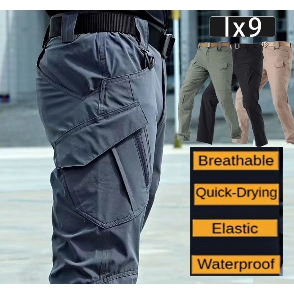 Quick Drying Thin Ix9 Tactical Pants Waterproof Stretchable Pants ...