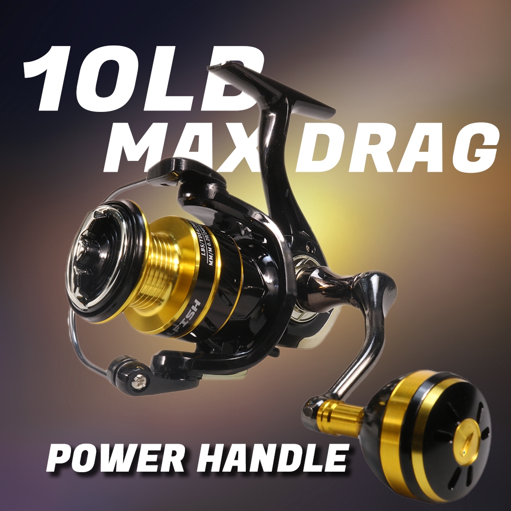 15.5kg Max Drag Power Full All Metal Mesin Pancing Murah Jigging