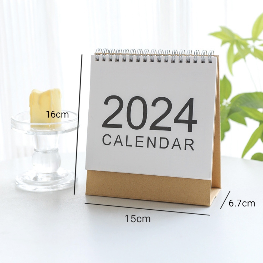 MUJI Style 2025 Calendar Desk Calendar Simple Desktop Calendar Time