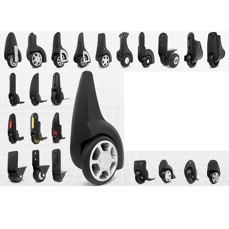Trolley box luggage repair accessories directional wheels baggage