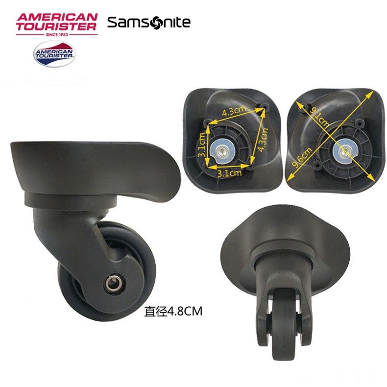 Hamini American Travel Luggage Wheel Trolley Case Universal Wheel Luggage Trolley Accessories Repair Wheels Replace Shopee Philippines