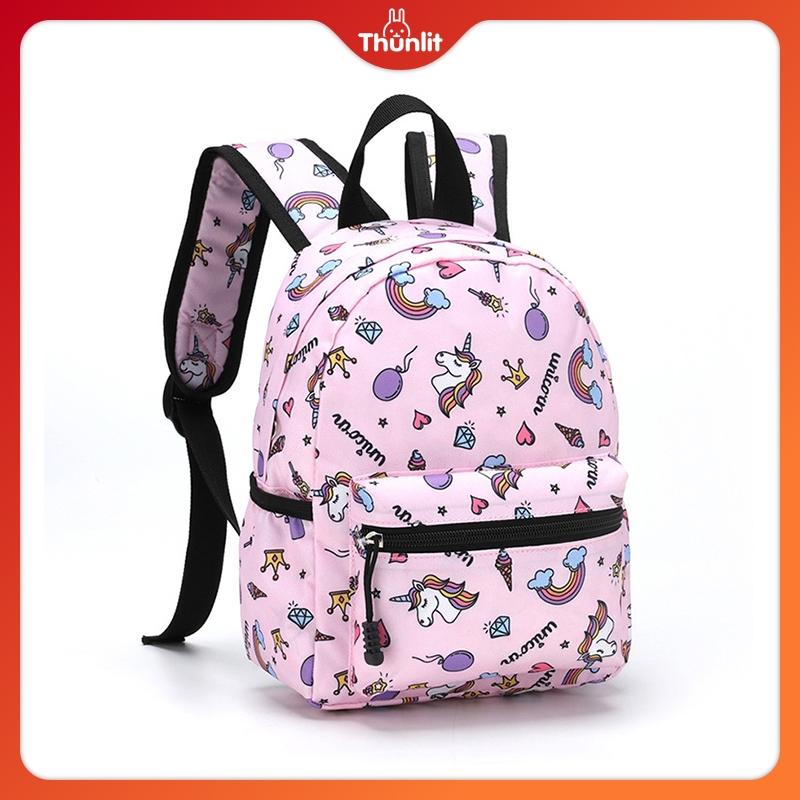 Thunlit Cartoon Bookbag 6-9 Years Old Primary School Kids Cute Pink ...