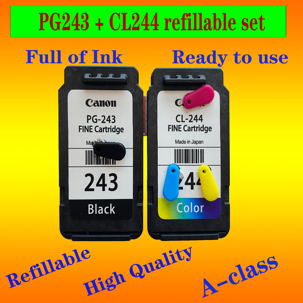 Original Ink Cartridges 243 244 for Canon PG243XL CL244XL PG245XL CL