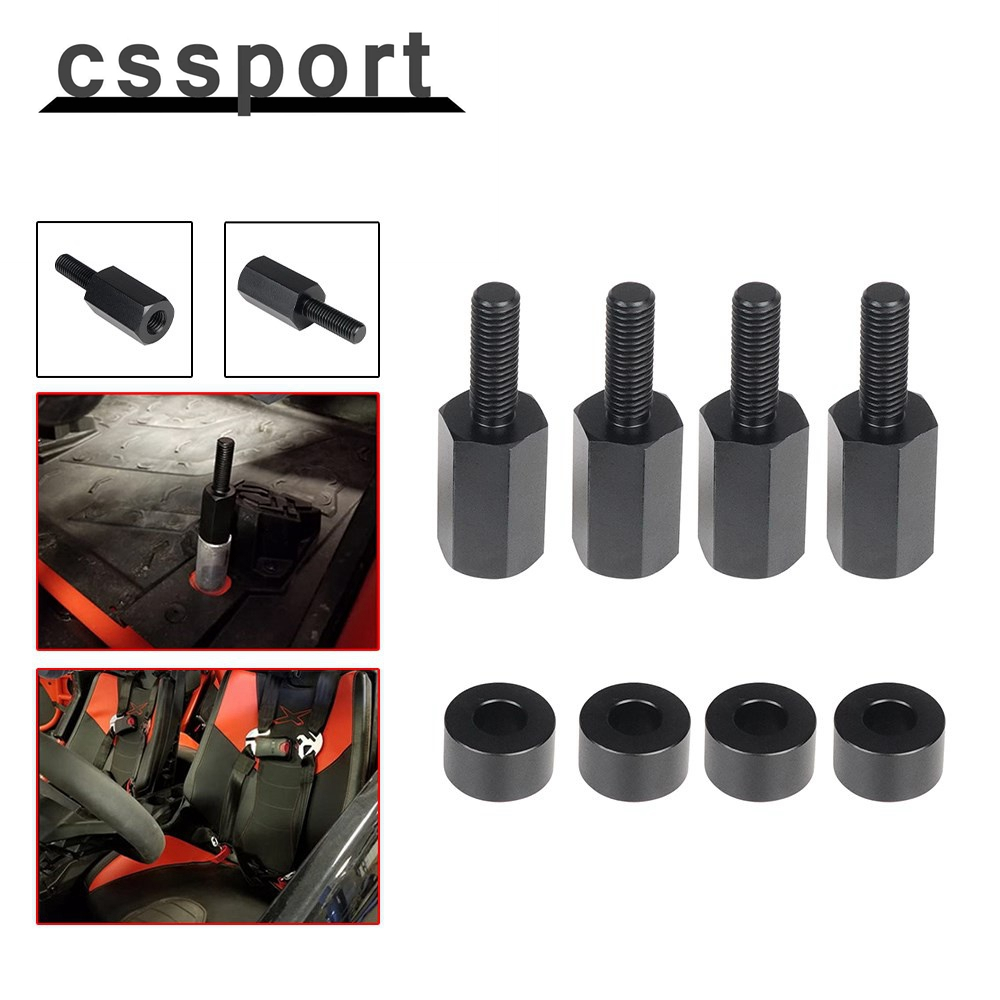 4 Pcs Height Adjuster X3 Seat Riser Brackets Lift Mount Kits For All