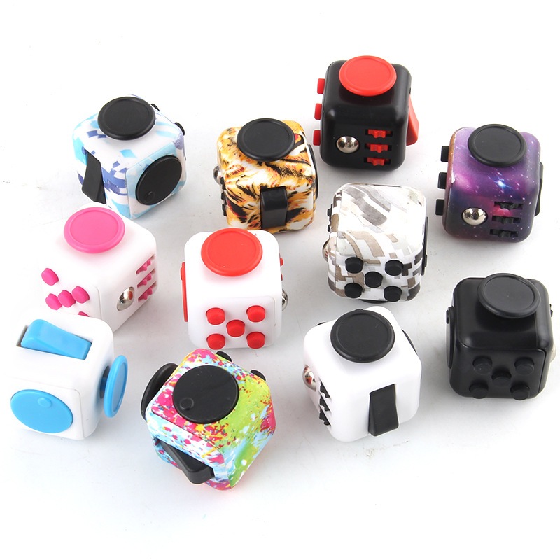 Fidget Cube Decompression Toy Hand Pinching Venting Anti Irritability ...