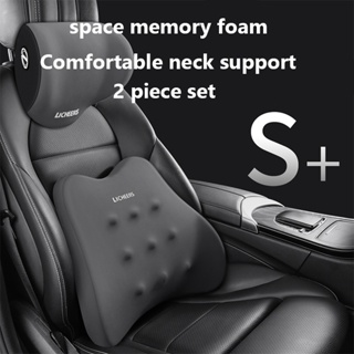 Universal Driver Memory Foam Lumbar Pillow Car Seat Booster Back