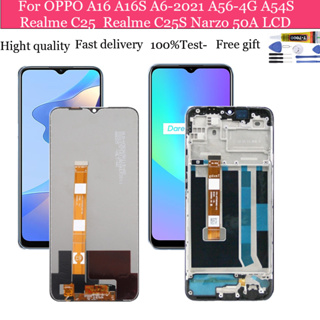 For OPPO A6 2021 A16 A16S A54S A56 Narzo 50A Realme C21Y C25 C25S