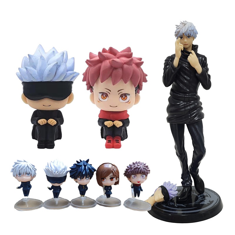 Jujutsu Kaisen action figure Palm Sitting Yuji Itadori/Gojo Satoru ...