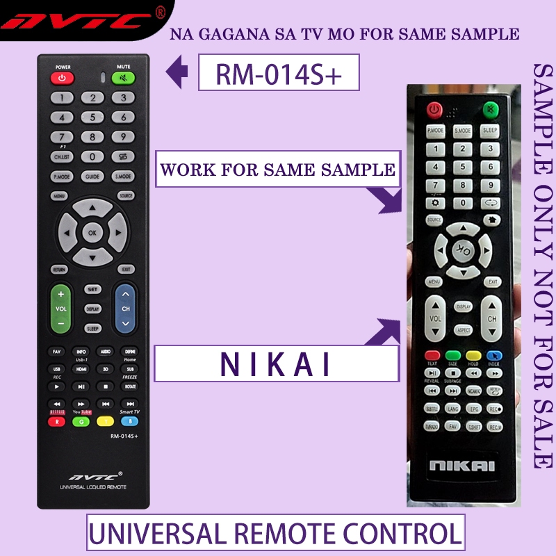 Remote Control for Nikai 100 Work Universal remote control Na Gagana