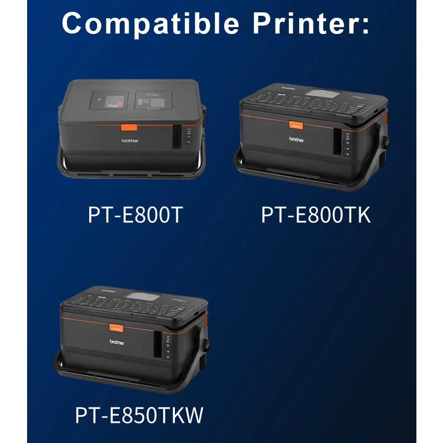 TR-100BK TR100BK Tube Printing Ink Ribbon Blcak Compatible Brother P ...