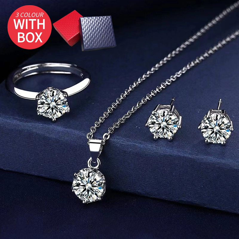 Jewelry 3in1 Gold plated Jewelry set Necklace Bracelet Earring