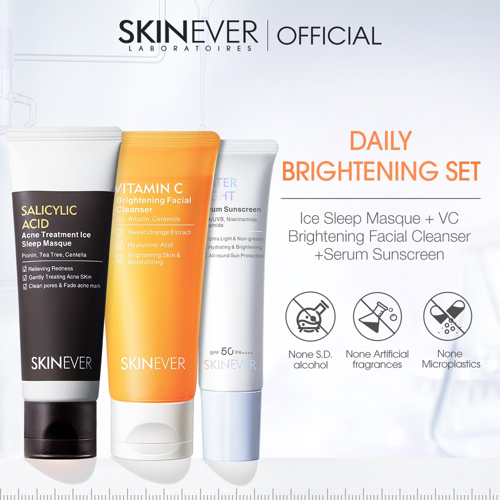 SKINEVER Salicylic Acid Acne Treatment Acne Removal Ice Sleep Masque