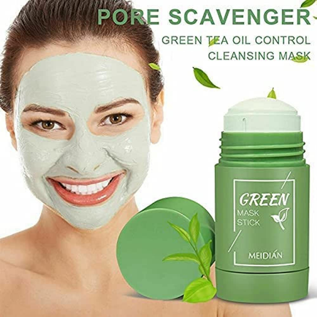 MEIDIAN Green Tea Cleansing Solid Mask Deep Cleansing TIKTOK Hot Model ...