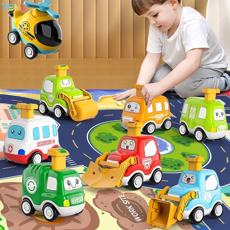 Big Cartoon Truck Car Toys For 1 Year Old Boy With Playmat/Storage Bag|Baby And Toddler Toys 12-18 Months & Age 1-2|1st Birthday For Baby Toys 1 Year Old