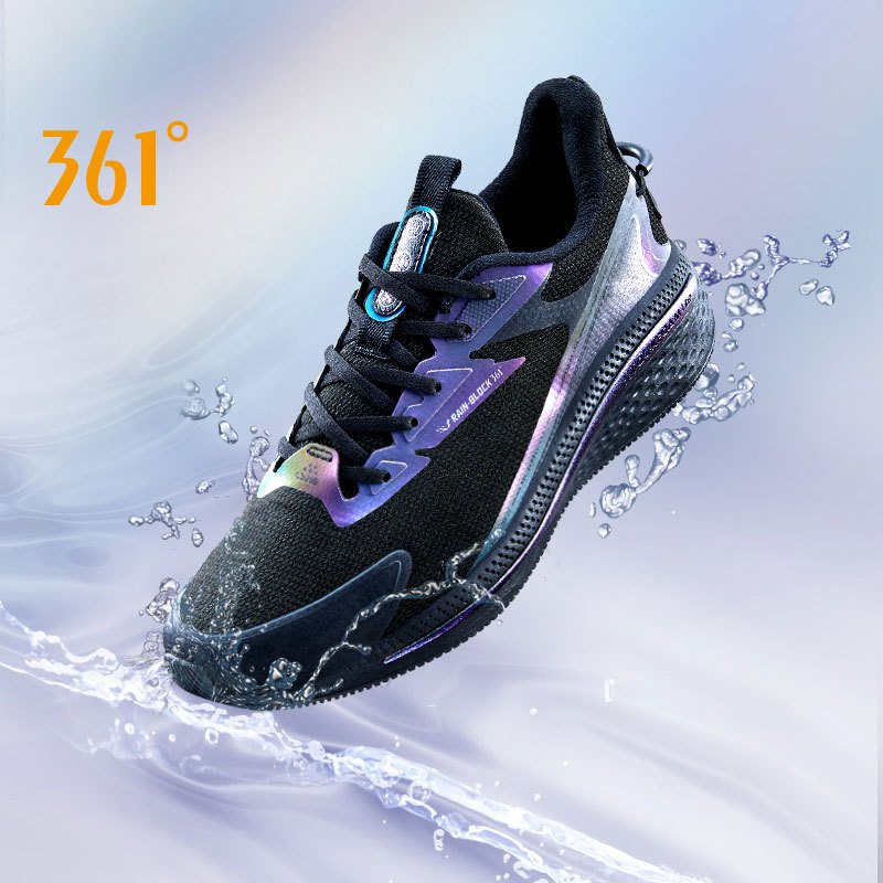 361 Degrees Rainblock 4.0 Men Running Shoes Waterproof