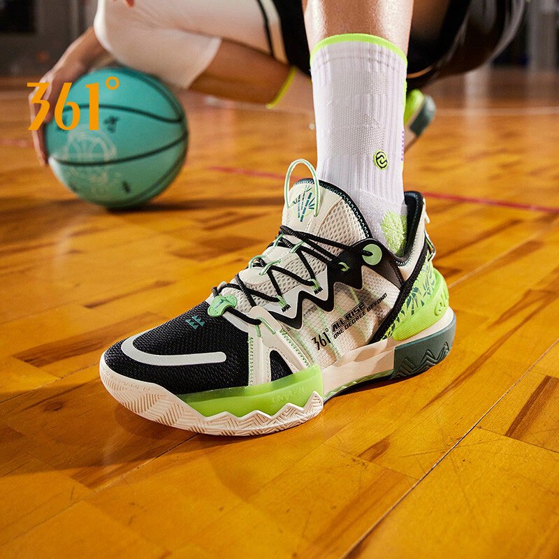 361 Degrees Men Basketball Shoes Low Top Burning Combat 2 Prm 672221107