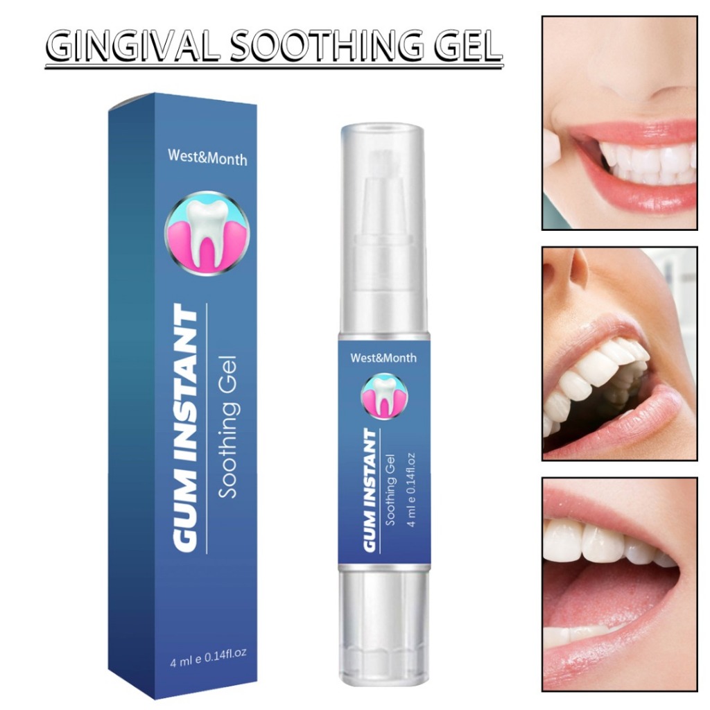 Gum Instant Soothing Gel Receding Gums Therapy Inflammation Treatment