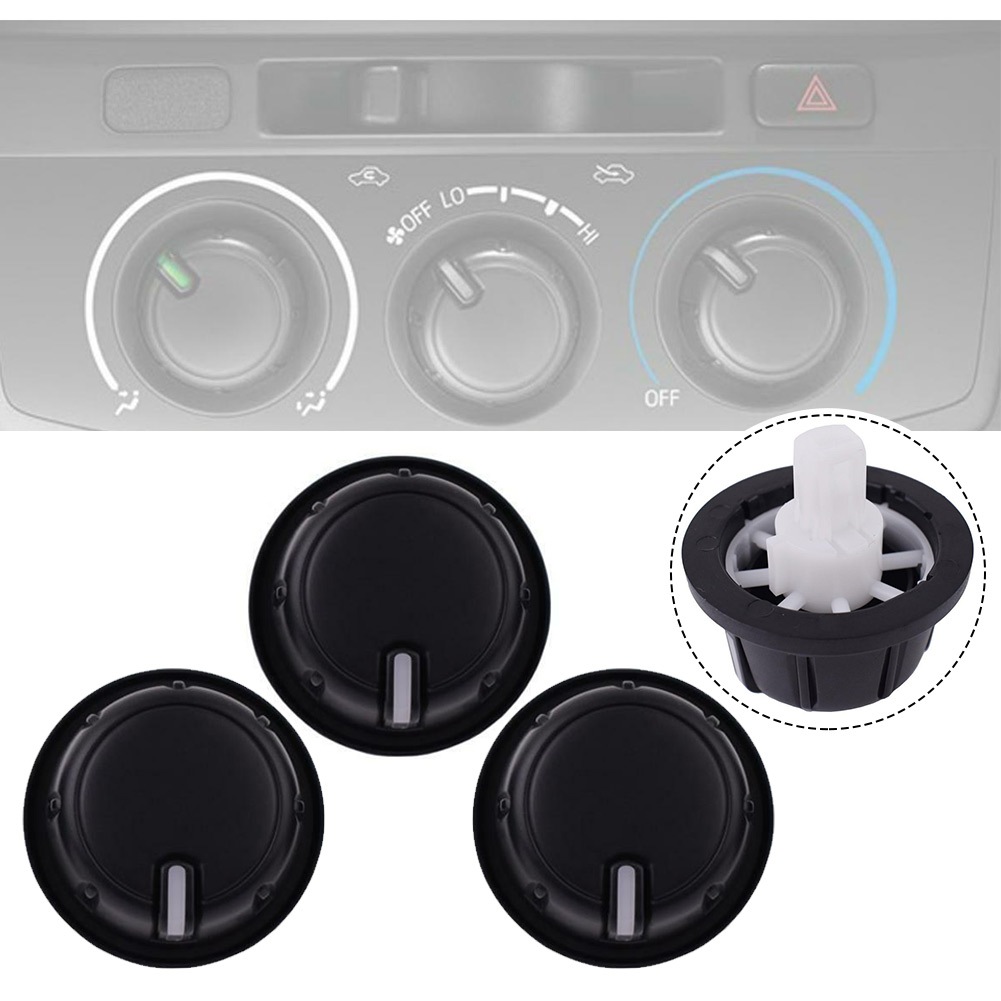 Car AirCon Knob A/C Panel Control Switch Knobs Heater Climate Control Buttons Dials For Toyota