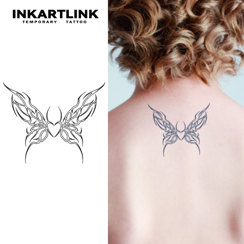 Abstract Ink temporary tattoo stickers, waterproof longlasting magic