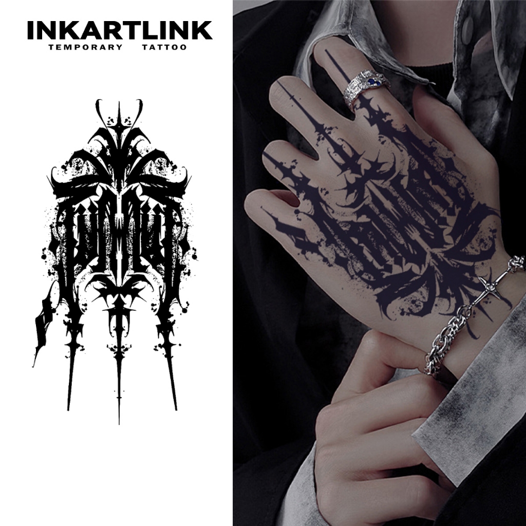 ink temporary tattoo stickers, waterproof longlasting magic tattoo