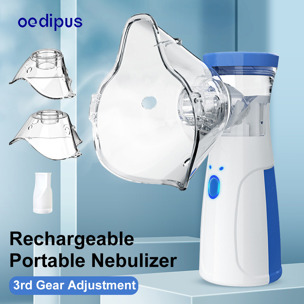 COD Portable Nebulizer Inhaler Ultrasonic Spray Nebulizer Machine For ...