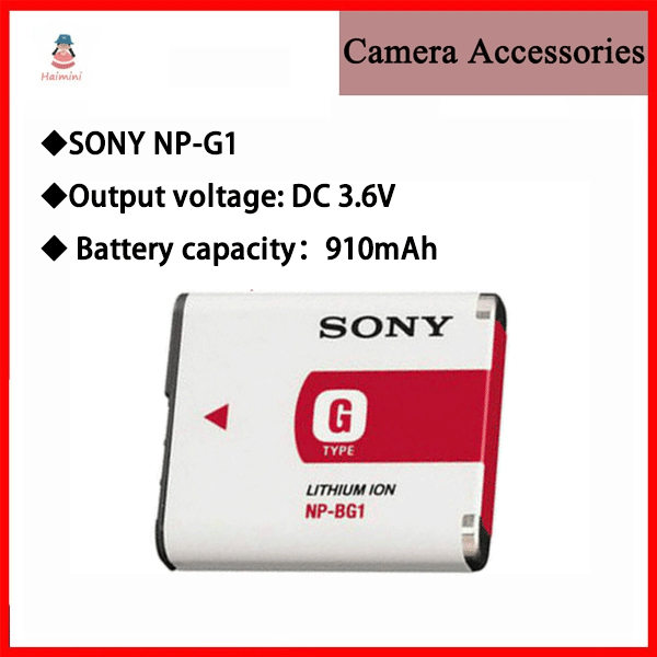 For Sony Digital Camera Battery NPBG1 DSCH50 H10 H20 W210 W220 WX1