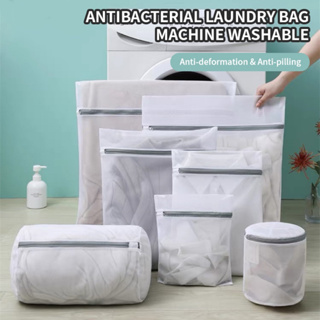 Laundry Net Bag Washing Machine Special Bra Mesh Bag With Zip  Anti-deformation Laundry Bag