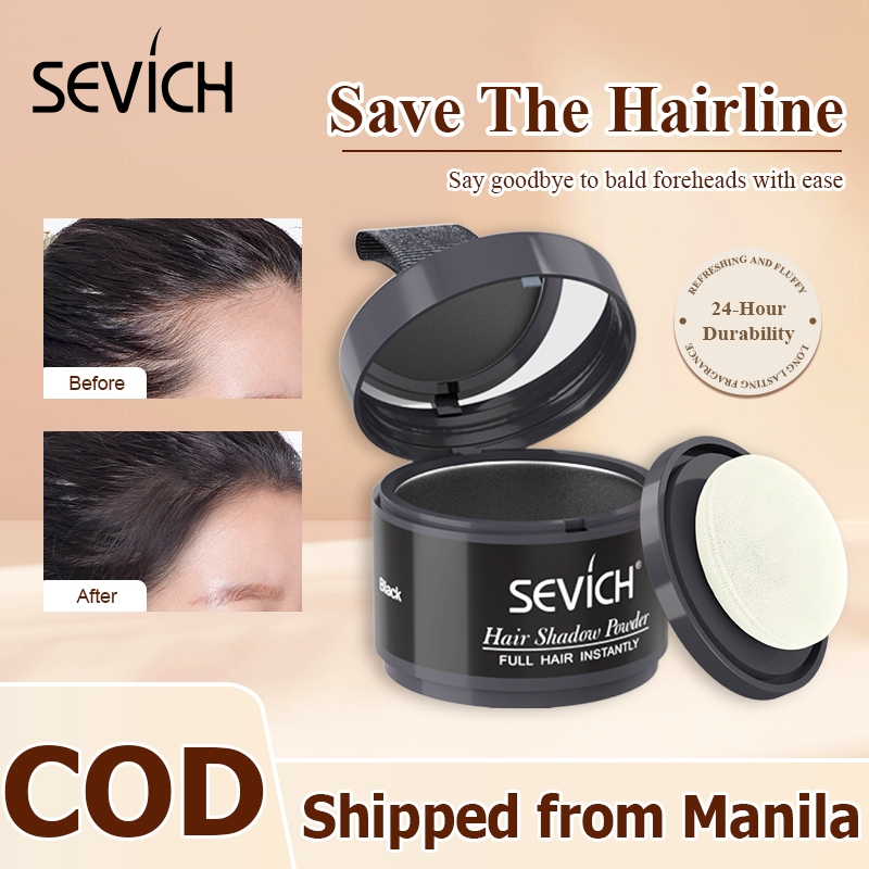 Sevich Hairline Powder Hair Shadow Powder Waterproof Hairline Powder Retouching And Filling
