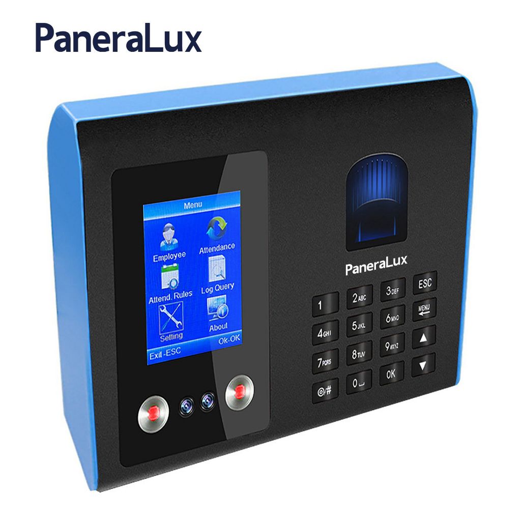 PaneraLux Facial Recognition Recorder Electronic Time Recorder Employee