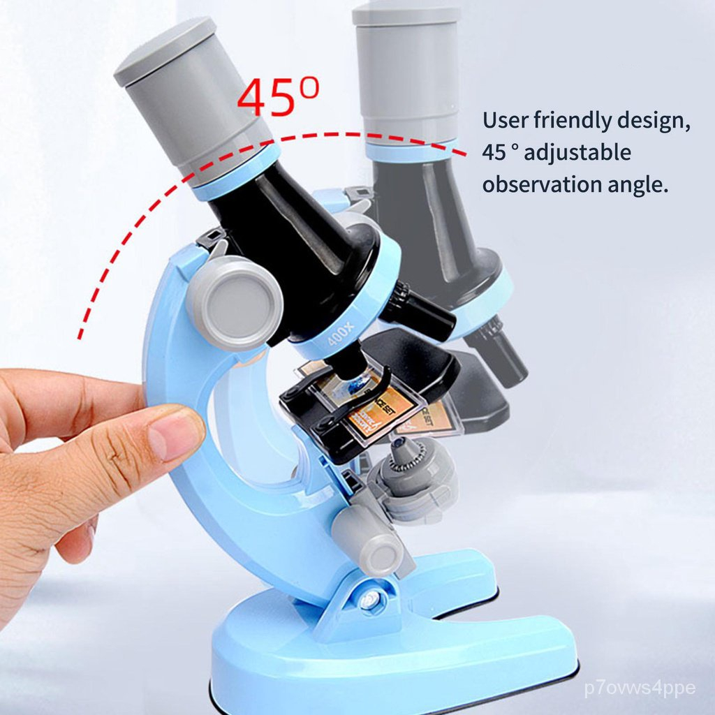 【COD】NEW 1200x Microscope Kit Lab Homeschool Science Educational Toys ...