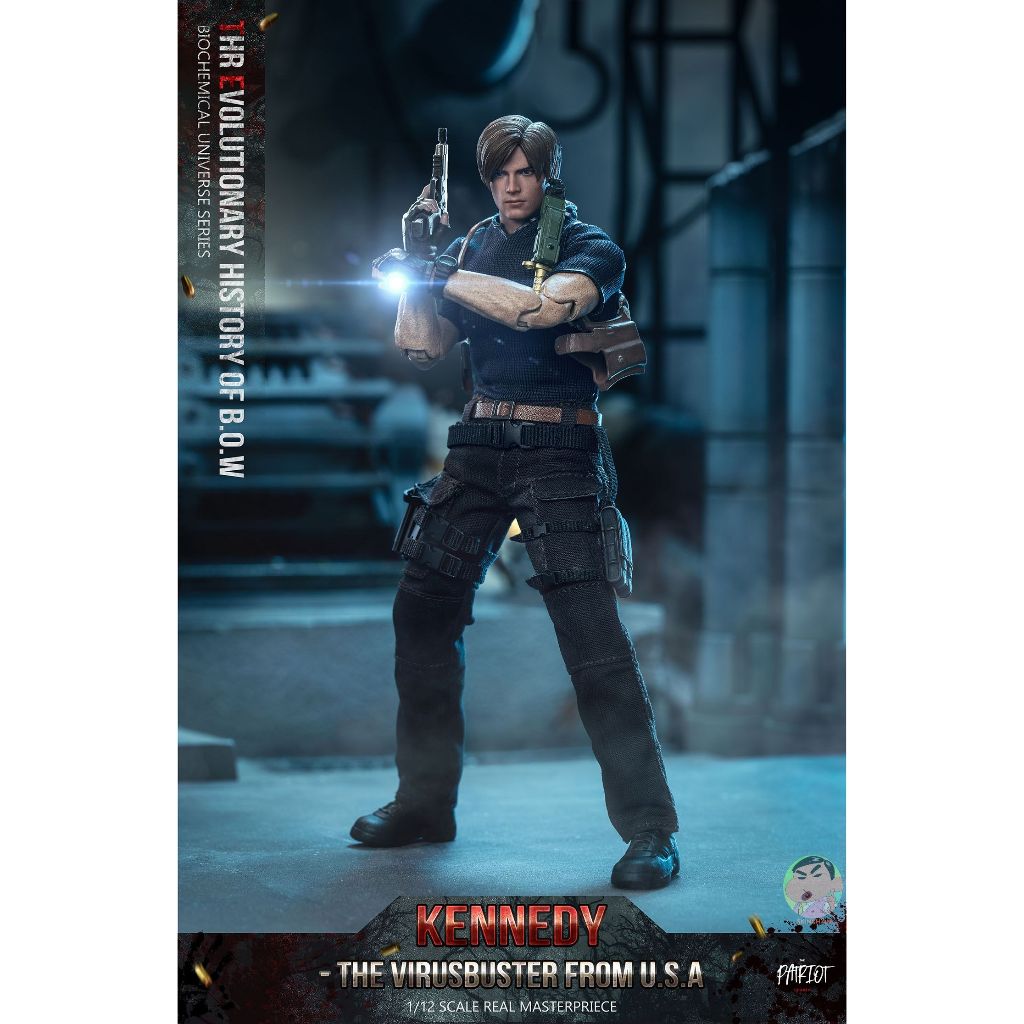 Patriot Studio 1/12 Resident Evil Leon·Scott·Kennedy Action Figure