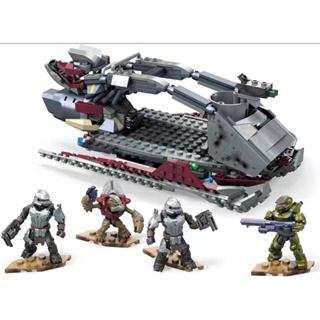  MEGA Halo Infinite Toy Vehicle Building Set, UNSC Wasp  Onslaught Aircraft with 4 Poseable, Collectable Micro Action Figures and  Accessories : Toys & Games