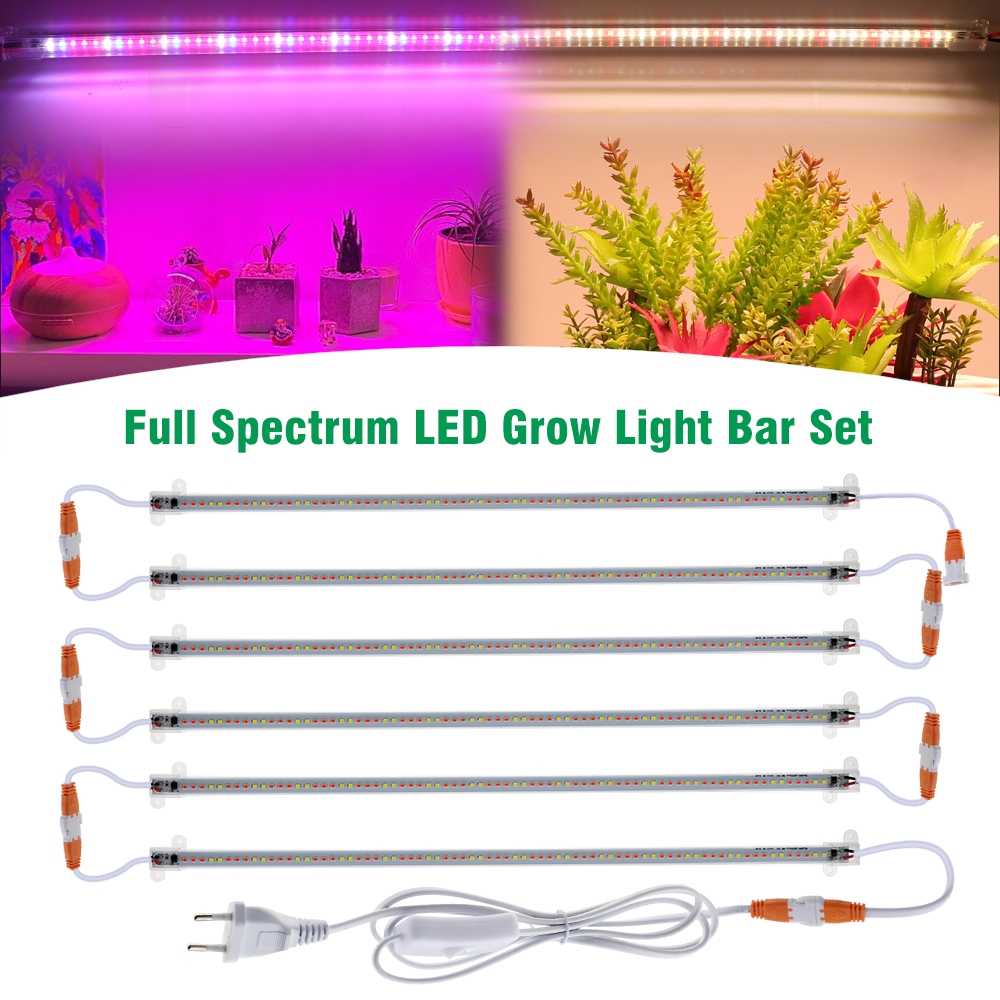 Grow Light Bar AC220V 75leds LED Plant Light Full Spectrum Waterproof ...