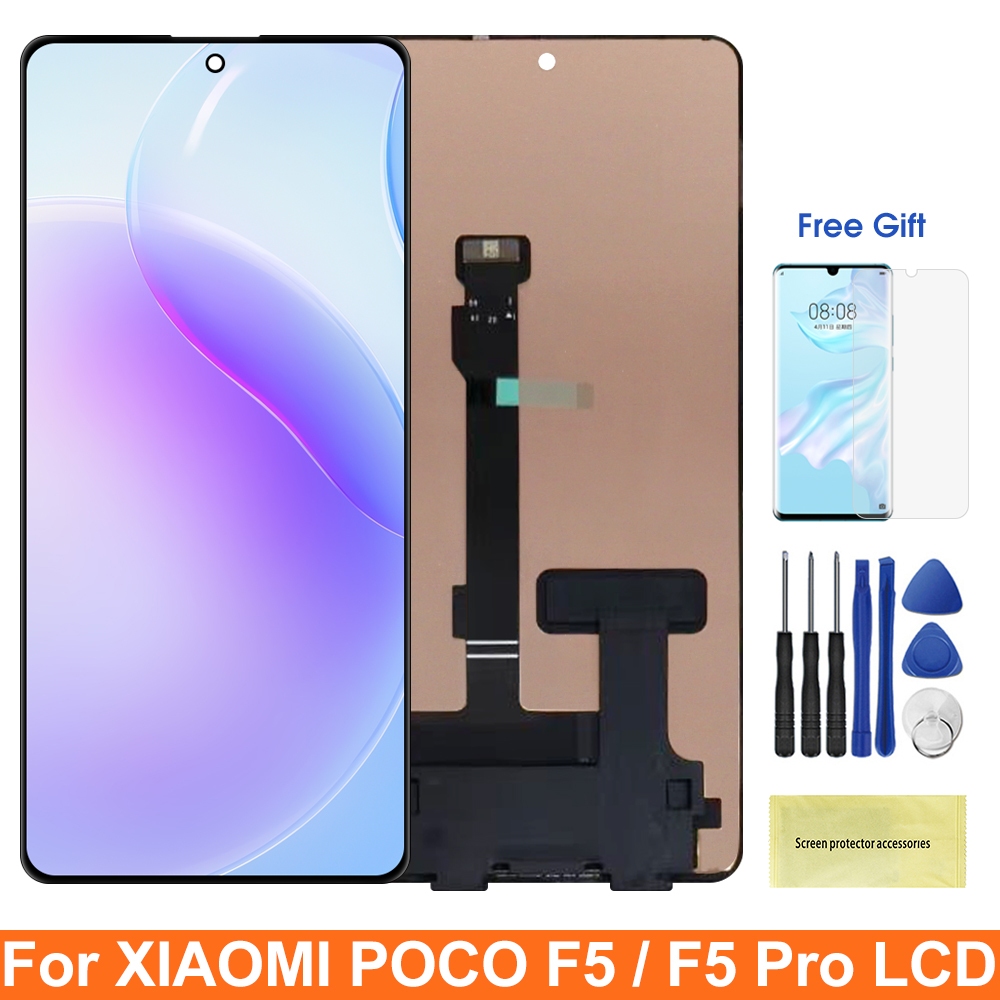 For Xiaomi Poco F5 23049PCD8G 23049PCD8I LCD Display Digital Touch ...