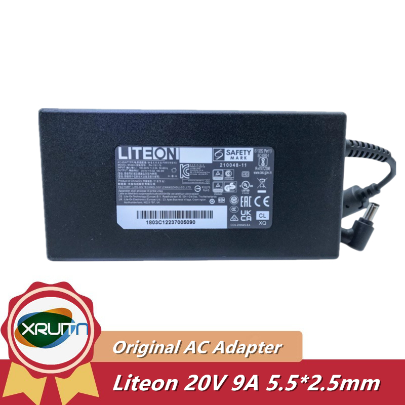 Original LITEON 20V 9A 180W Laptop Charger PA-1181-76 5.5x2.5mm Gaming ...