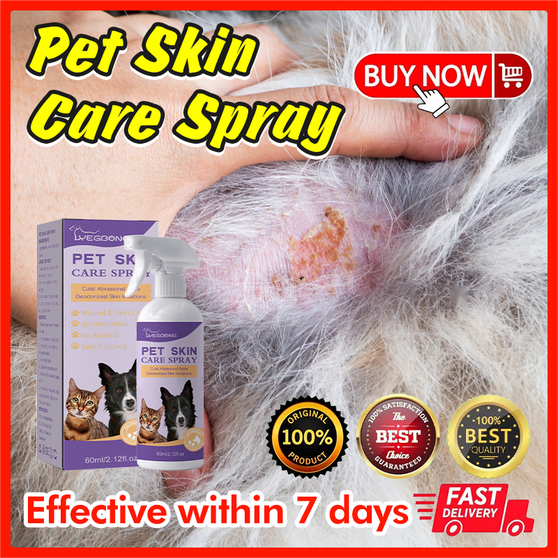 Pet Skin Treatment Dogs Cats Anti fungal Spray Pet Spray For Skin ...